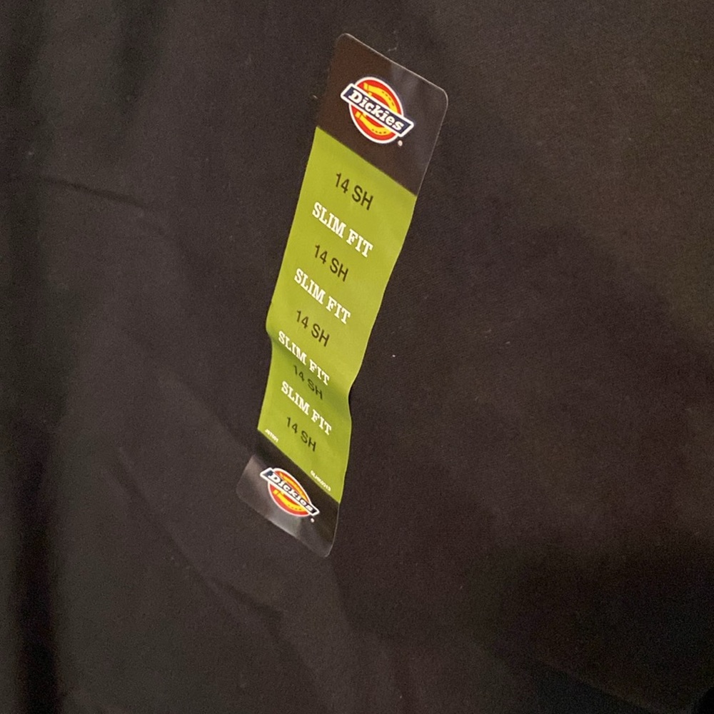 Dickies flex twill slim fit bootcut pocket black pants new size 14 and 18 - Picture 6 of 14